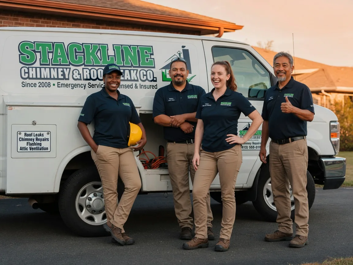 Chimney flashing repair company in Sheffield, VT